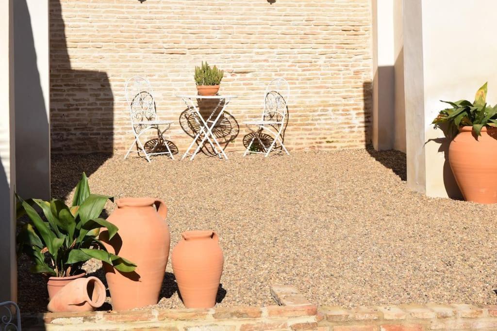 Casa De La Abuela Dolores Villaverde del Rio Bagian luar foto
